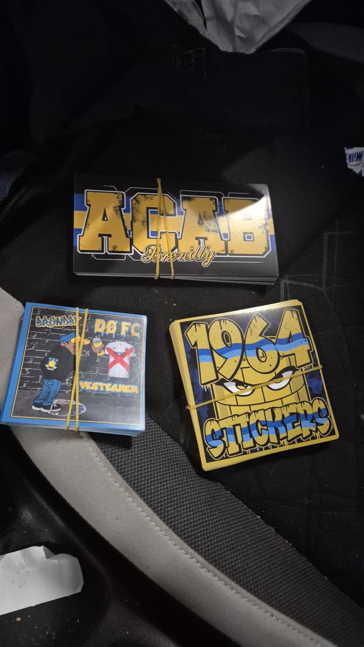 Sur brønd sticker 50 stk