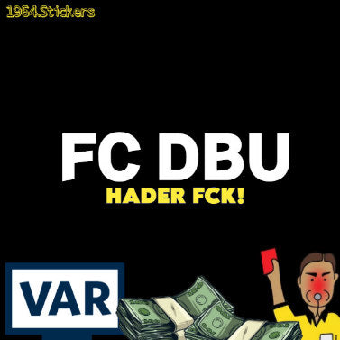 FC DBU sticker 50 stk