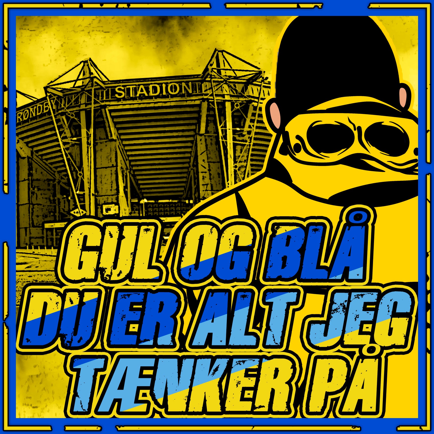 Du er alt jeg tænker på sticker 50 stk